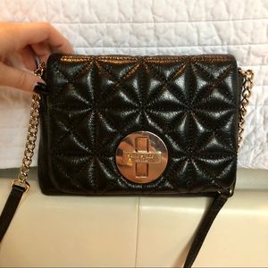 Kate Spade Black Quilted Crossbody
